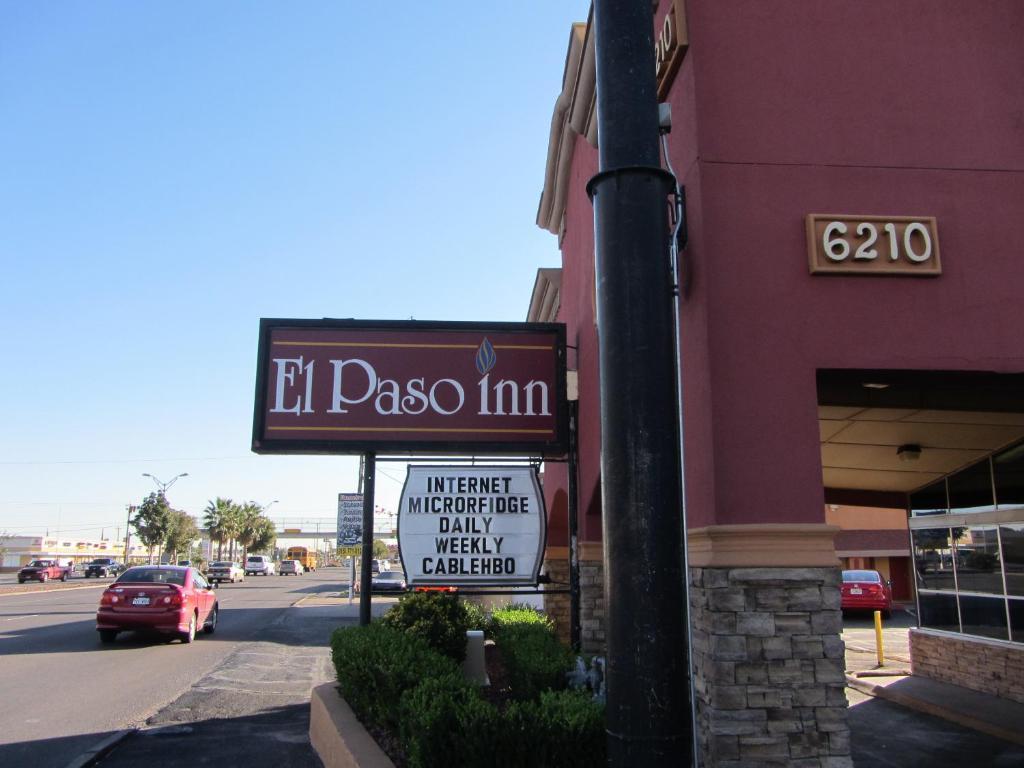 El Paso Inn Tx - Airport Eksteriør bilde